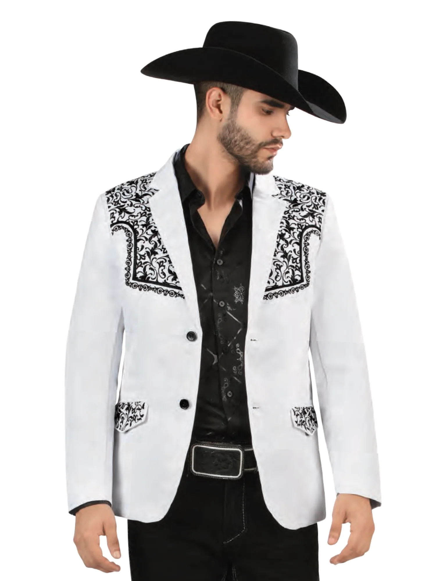 Saco Vaquero Bordado para Hombre 'Lamasini' - ID: 513 - Imagen 4