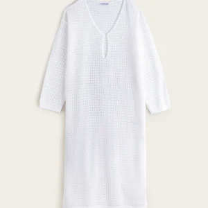 Vestido Pico Manga Larga